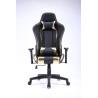 Buy cheap Executive Swivel Tilt Black And Gold Executive Chair Massage 0.169CBM 84 X 65 X from wholesalers