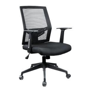 Quality High Back Black Mesh Office Chair / Ergonomic Swivel Chair With Headrest wholesale