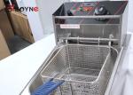 Heavy Duty Fried Chicken Fryer single tank temperature controled