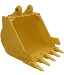 Quality Alloy Steel Custom Excavator Buckets Yellow ColorGeneral Purpose Long Service Life wholesale