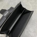 Authentic Crocodile Skin Businessmen Large Bifold Wallet Clutch Purse Exotic
