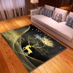 Nonslip Living Room Floor Carpets square Bedroom Floor Mat OEM