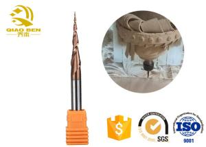Quality Straight Shank Tapered Ball Nose End Mill Tungsten Carbide End Mill 50 Degree wholesale