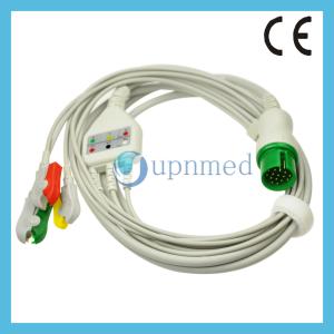 Quality Spacelabs one-piece series 5 leadwires ECG cable wholesale