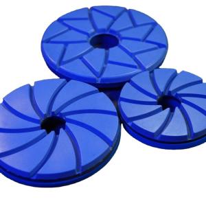 Quality Customized 125mm Snail Lock Resin Polishing Pad for Granite Grinding Disc wholesale