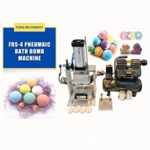 Quality Desktop Small Bath Bomb Press Making Machine With 4pcs mold best price wholesale