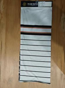 Quality Pure Cotton Hygroscopic And Durable Striped Material Fabric For Casual Wear wholesale
