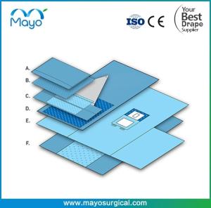 Quality Level 4 Surgical Laparoscopy Pelviscopy Drape Set wholesale