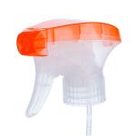 Mini 28/410 Pump Spray Bottle Parts Orange Translucent Ergonomic