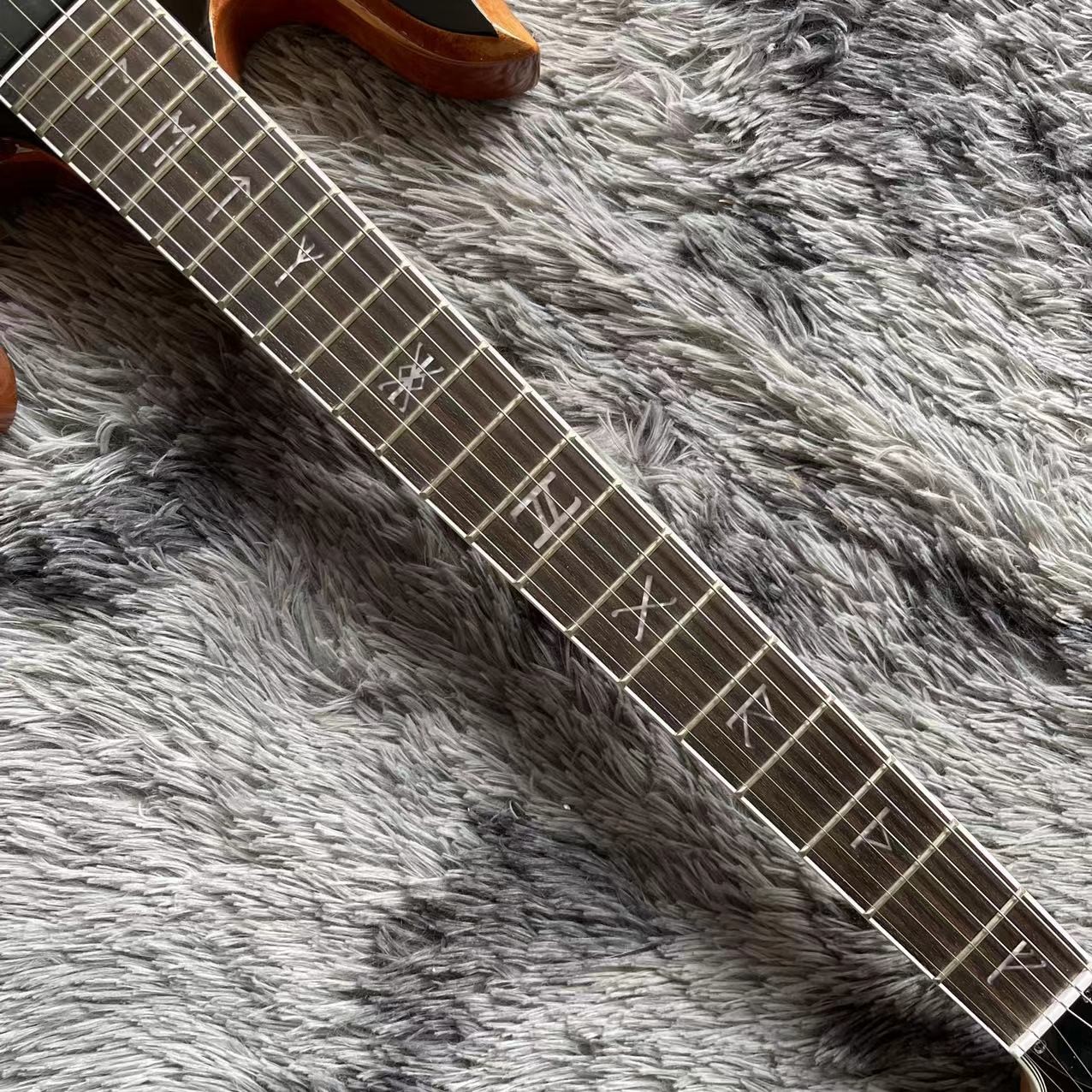 Custom Grand Wylde Audio Nomad Electric Guitar, Quilted Maple Veneer, Ebony Fretboard, Redrum Vortex