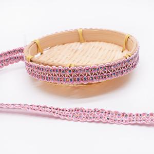 Quality Polyester Sublimation 15mm crochet trimmings wholesale