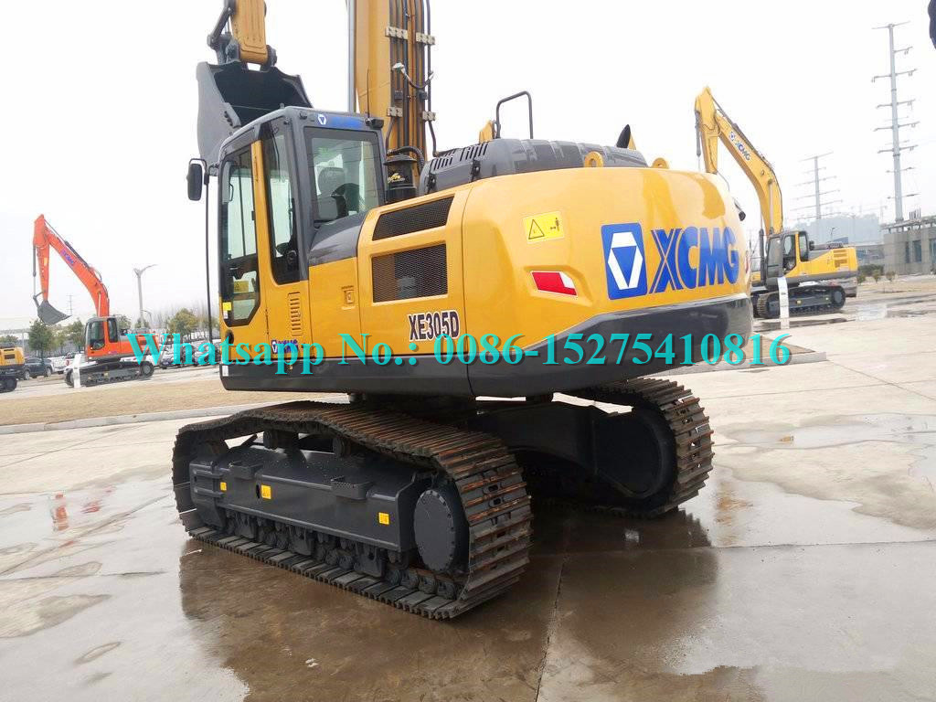 Large Heavy Earth Moving Machinery 30 Ton Excavator 1.4 CBM Bucket Capacity XCMG XE305D