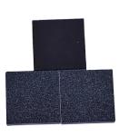 Black Polycrystalline BDD Diamond Boron Doped CVD Diamond Rough Surface High