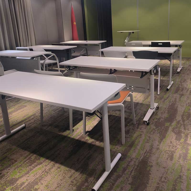 Modern Folding Mobile School Foldable Conference Training Room Table
