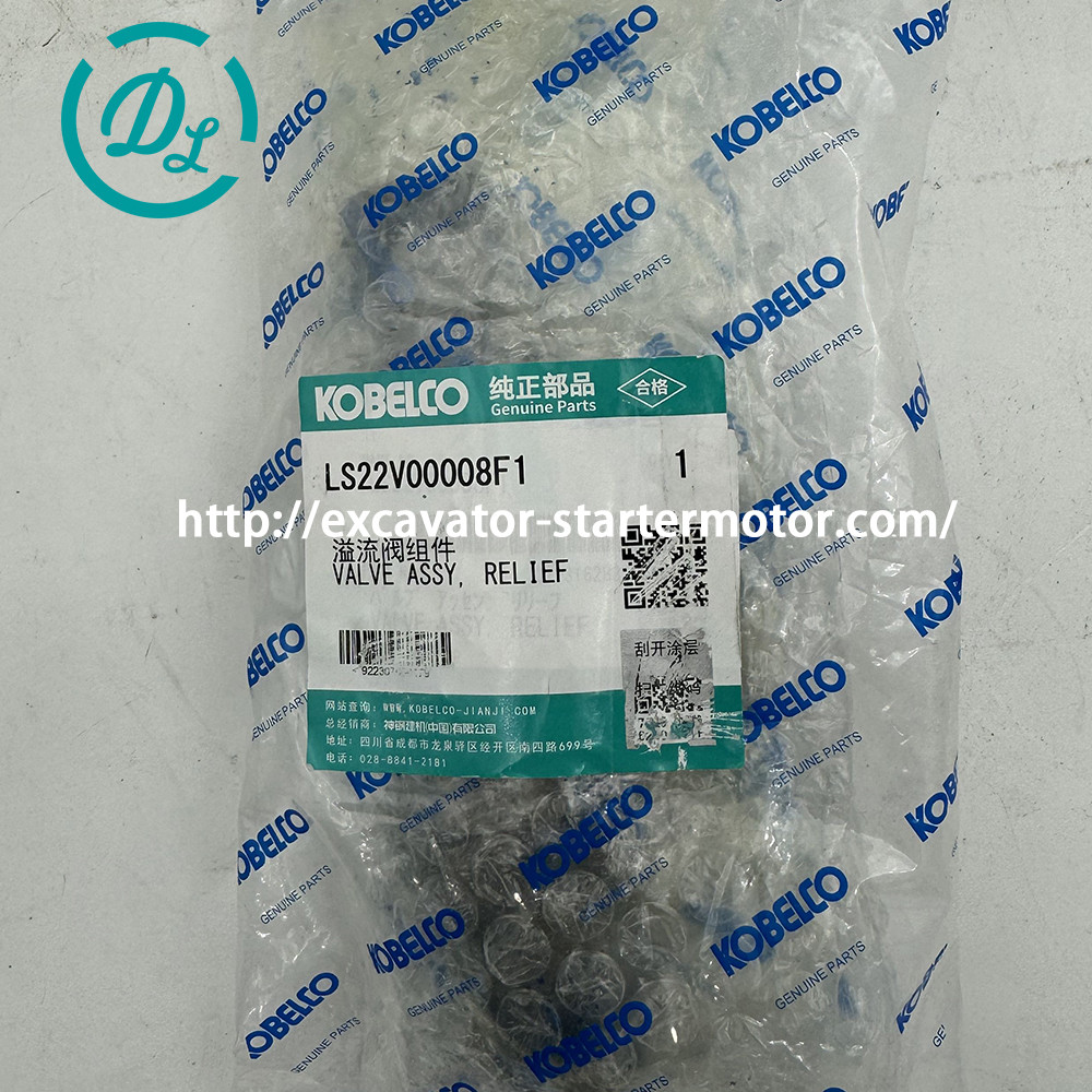 Excavator Hydraulic Relief Valve LS22V00008F1 Excavator SK470-9