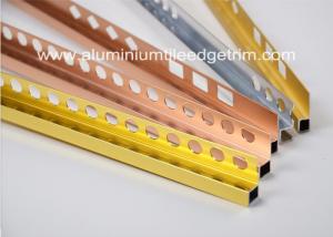 Quality 10mm Polished Listello Tile Trim Contour Box Aluminium Square Edge For Listello Border wholesale