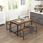 Kitchen Dining Table for Sale, Industrial Dining Table, Metal Frame Kitchen