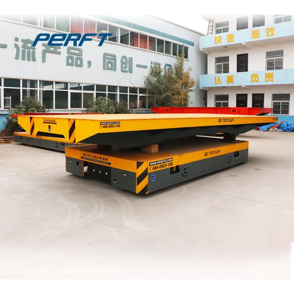 Battery Powered Material Transfer Cart Rail Motorized Coil Transport Bogie 40