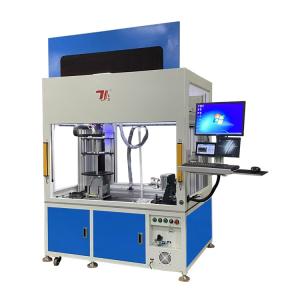 Quality Custom High Tightness Bellows Automatic Fiber Laser Welding Machine With Closed Cabinet wholesale
