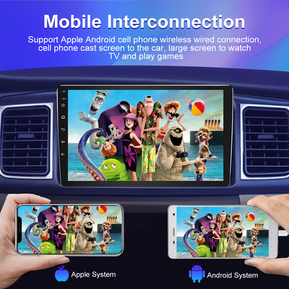 Car Radio For Car Player Android OS WIFI GPS Navigation Included