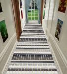 Coil Crystal Velvet Custom Commercial Floor Mat For Entrance Corridor Stairway
