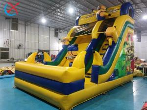 Quality Commercial Minions Inflatable Slide Inflatable Dry Slides Outdoor wholesale