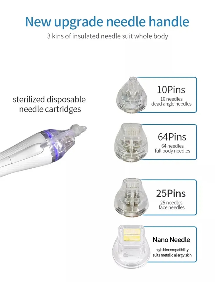 2023 New Multifunction Radio Frequency Micro Needling Rf Microneedling Machine Portable Face Beauty Equipment Device