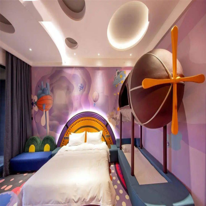 Family Rooms Entertainment Friendly Hotel Slide for Entertainment and Kids Club