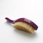 Natural Beech Wooden Premium Wave Brush With Boar Bristle / Nylon