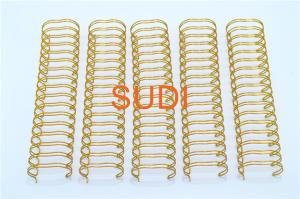 Quality High Gloss 1-3/4 Inch Wire Spiral Binding Coils For Schoolbook wholesale