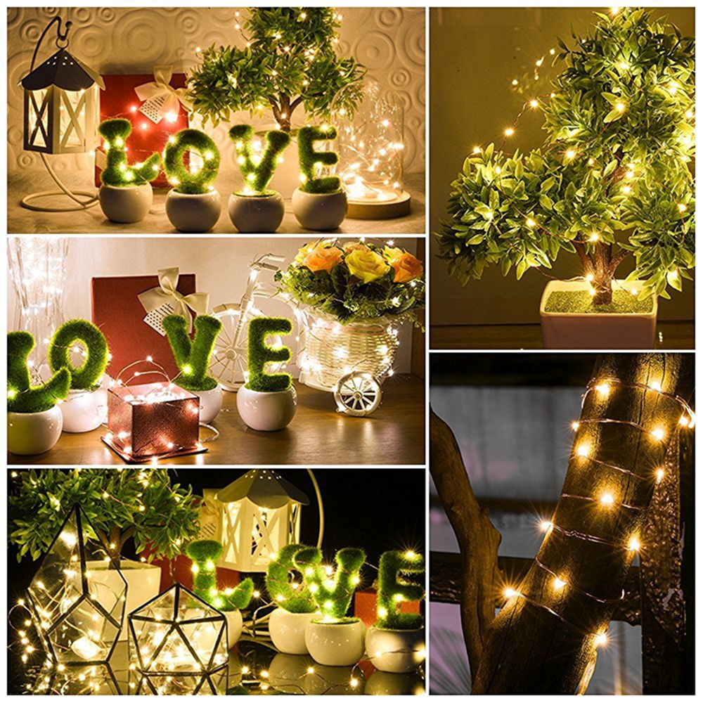 20/30/40M LED Solar Light String Outdoor Waterproof Garden Fairy Lights String Christmas Wedding Party Solar Light Decor