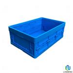 46L Collapsible Storage Box Plastic Collapsible Storage Bins With Lid 600*400