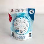 Stand Up Zipper Microwave Bags Custom Printing Biodegradable 120-180 Mic