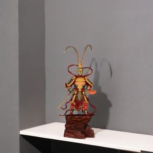 Quality Anniversary Sun Wukong Golden Hoop 3D Resin Figure Contemporary Design Metal Collectible Ornament wholesale