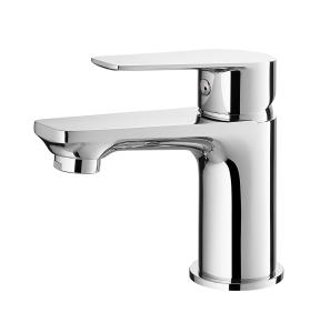 Quality Deck Mounted Brass Wash Basin Faucet Single Lever Scratches Resistance wholesale