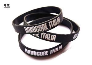 Quality Funny Custom Wrist Bracelets Colored Rubber Wristbands For Kids wholesale
