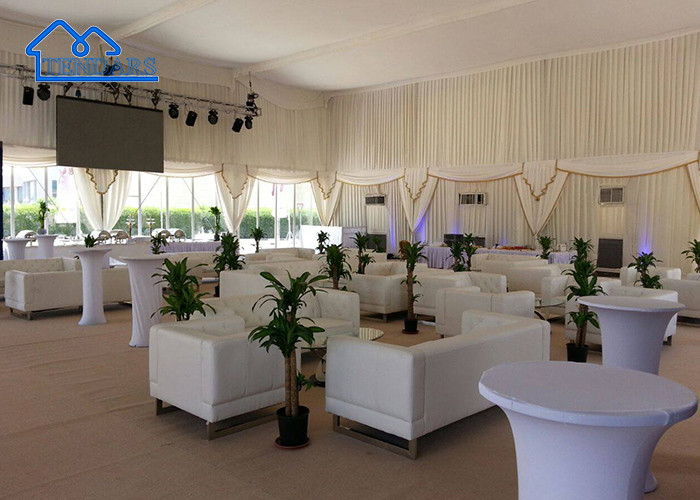 Full Accessory Decorations Outdoor Clear Luxury Aluminum Wedding Tente For Party Event,Wedding,Church,Exhibition