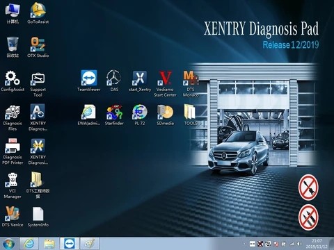 Compact Benz Sd Connect Mb Star C4 Engine Analyzer