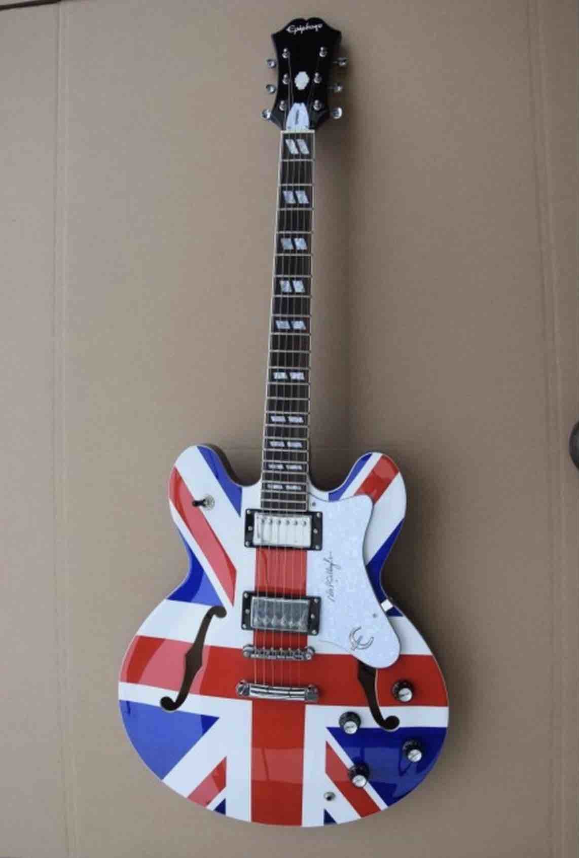 Custom Shop ES-335 LP Noel Gallagher Confederate Guitar