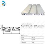 1590 Industrial Aluminum Profile Mill Finish Anodizing
