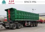 60 Tons Tri Axle Heavy Duty Tipper Trailer With HYVA Cylinder For Asia Market