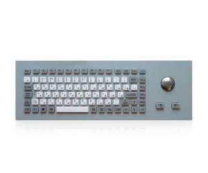 Quality IP65 Compact Industrial Keyboard With Trackball Silicone Keys wholesale
