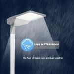 Ip65 Rating LED Street Light Waterproof Radar Sensor Optional