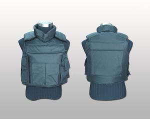 Quality Black Kevlar Bulletproof vest with magazine wholesale