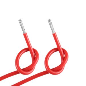 Quality Flexible Single Core Silicone Rubber Insulated Cables VDE H05S-K Sheathless Heat Resistant wholesale