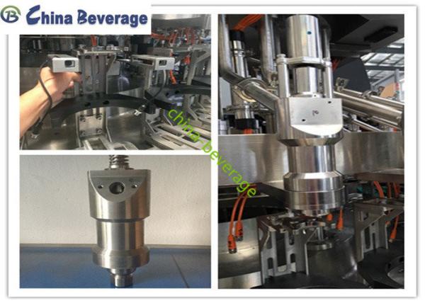 Vacuum Oil Bottle Filling Machine , Oil Bottling Equipment For Lube Engine Brake
