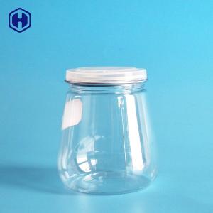 Quality Pagoda Style Clear Plastic Cans Dry Food Keep Plastic Biscuit Containers wholesale