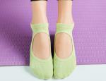 Lovely Design Breathable Women Yoga Pilates Socks / Cotton Ankle Socks