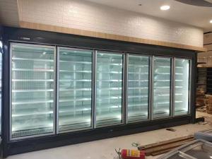 China R22 Supermarket Multideck Open Chiller Frozen showcase CE Certified on sale