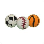 outdoor 6.3cm rubber soft fetch toy tennis ball pet playing